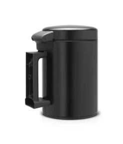 Brabantia NewIcon Wandprullenbak - 3 L - Matt Black -Huishoudelijke Winkel 1021x1200 4