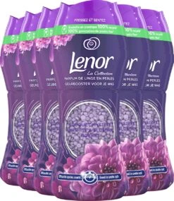 Lenor Amethist En Bloemen - In-Wash Geurbooster - Voordeelverpakking 6 X 16 Wasbeurten