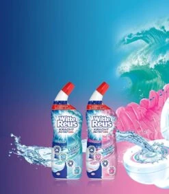 Witte Reus Toiletreiniger - Kracht Actief Gel Oceaan - Voordeelverpakking 10 X 700ml -Huishoudelijke Winkel 1052x1200