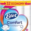 Edet Comfort - 3-laags Wc Papier - 32 Rollen -Huishoudelijke Winkel 1113x1200 1