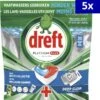 Dreft Platinum Plus All-in-One 150 Stuks (5 X 30 Vaatwastabletten) - Voordeelverpakking -Huishoudelijke Winkel 1138x1200
