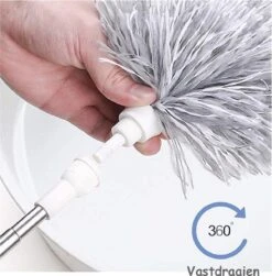 Fain® Plumeau Met Telescoopsteel – Grijs – 80 Tot 280 Cm - Uitschuifbaar – Wasbaar - Flexibel 360° Draaibaar – Duster - Microvezel Ragebol 23 Fain® Plumeau Met Telescoopsteel – Grijs – 80 Tot 280 Cm - Uitschuifbaar – Wasbaar - Flexibel 360° Draaibaar – Duster - Microvezel Ragebol -Huishoudelijke Winkel 1181x1200