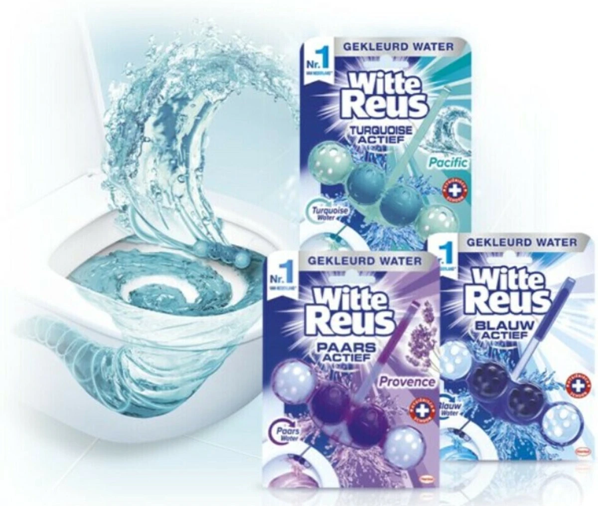 Witte Reus Blauw Actief Toiletblok - Hygiëne - WC Blokjes Voordeelverpakking 20 Stuks 7 Witte Reus Blauw Actief Toiletblok - Hygiëne - WC Blokjes Voordeelverpakking 20 Stuks - Afbeelding 5