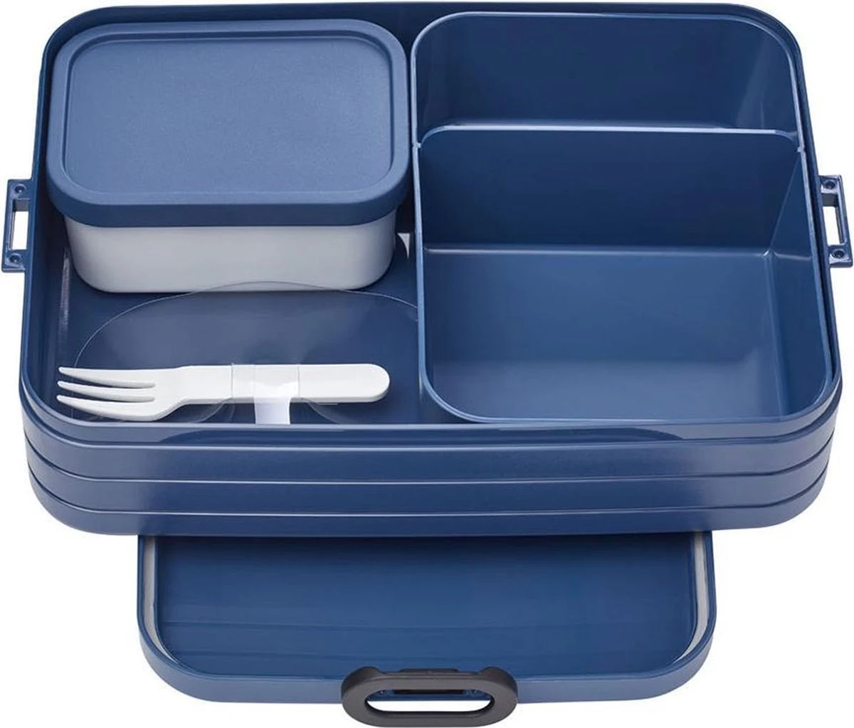 Mepal – Bento Lunchbox Take A Break Large- Inclusief Bento Box – Nordic Denim – Lunchbox Voor Volwassenen 3 Mepal – Bento Lunchbox Take A Break Large- Inclusief Bento Box – Nordic Denim – Lunchbox Voor Volwassenen