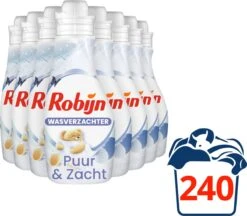 Robijn Puur & Zacht Wasverzachter - 8 X 30 Wasbeurten - Voordeelverpakking 14 Robijn Puur & Zacht Wasverzachter - 8 X 30 Wasbeurten - Voordeelverpakking -Huishoudelijke Winkel 1200x1049 2