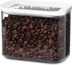 Mepal – Bewaardoos Modula 1000 Ml – Wit –– Voorraaddoos - Bewaardoos Met Deksel – Luchtdicht – Transparant - Stapelbaar -Huishoudelijke Winkel 1200x1100