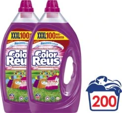 2x Witte Reus Vloeibaar Wasmiddel Color Reus 5 Liter -Huishoudelijke Winkel 1200x1117