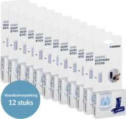 Geberit DuoFresh Sticks - 96 Stuks - Voordeelverpakking - Toilet/WC Blokjes Inbouwreservoir -Huishoudelijke Winkel 1200x1125 2