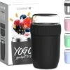 Coninx Thermos Lunchbox - Muesli Beker To Go - Isoleer Lunchpot - Yoghurtbeker To Go - Mueslibeker 840ml (600ml+240ml) - RVS / Zwart 2 Coninx Thermos Lunchbox - Muesli Beker To Go - Isoleer Lunchpot - Yoghurtbeker To Go - Mueslibeker 840ml (600ml+240ml) - RVS / Zwart -Huishoudelijke Winkel 1200x1130