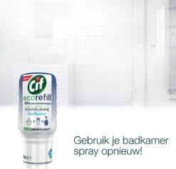Cif Power & Shine Badkamer Ecorefill Capsule - 10 X 70 Ml - Voordeelverpakking -Huishoudelijke Winkel 1200x1151