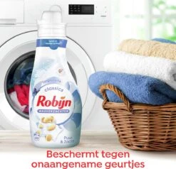 Robijn Puur & Zacht Wasverzachter - 8 X 30 Wasbeurten - Voordeelverpakking 15 Robijn Puur & Zacht Wasverzachter - 8 X 30 Wasbeurten - Voordeelverpakking -Huishoudelijke Winkel 1200x1156