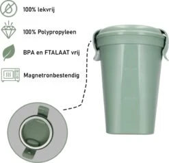 Curver Lunch & Go Beker - Magnetronbestendig - Lunchbeker – Muesli Beker - Soepbeker - Yoghurt Beker To Go – LunchBox - KoffieBeker - Salade Lunchbox - 0,6l – Groen 11 Curver Lunch & Go Beker - Magnetronbestendig - Lunchbeker – Muesli Beker - Soepbeker - Yoghurt Beker To Go – LunchBox - KoffieBeker - Salade Lunchbox - 0,6l – Groen -Huishoudelijke Winkel 1200x1157 1