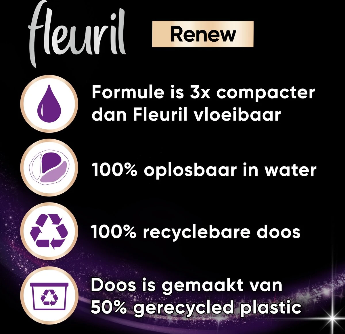 Fleuril Renew Zwart - Vloeibaar Wasmiddel - Voordeelverpakking - 65 Wasbeurten 8 Fleuril Renew Zwart - Vloeibaar Wasmiddel - Voordeelverpakking - 65 Wasbeurten - Afbeelding 6