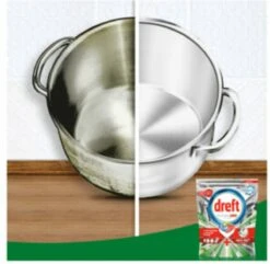 Dreft Platinum Plus All In One - Vaatwastabletten - Citroen - Voordeelverpakking 5 X 16 Stuks -Huishoudelijke Winkel 1200x1173 1