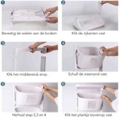 Sens Design Wassorteerder – Wasmand Met 3 Vakken - Op Wieltjes -Huishoudelijke Winkel 1200x1175 1