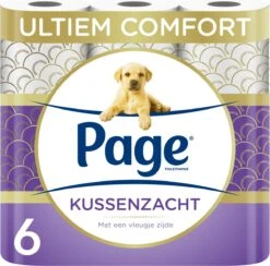 Page Toiletpapier - 42 Rollen - Kussenzacht Wc Papier (3-laags) - Voordeelverpakking -Huishoudelijke Winkel 1200x1187 1