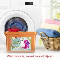 Robijn Kokos 3 In 1 Wascapsules - 4 X 15 Wasbeurten - Voordeelverpakking -Huishoudelijke Winkel 1200x1199 3
