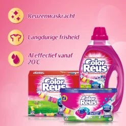 Color Reus Waspoeder Wasmiddel - Voordeelverpakking - 90 Wasbeurten -Huishoudelijke Winkel 1200x1200 105