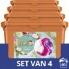 Robijn Kokos 3 In 1 Wascapsules - 4 X 15 Wasbeurten - Voordeelverpakking -Huishoudelijke Winkel 1200x1200 121