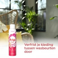 Robijn Pink Sensation Dry Wash Spray - 2 X 200 Ml - Voordeelverpakking -Huishoudelijke Winkel 1200x1200 162