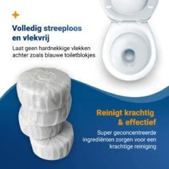 Witte Toiletblokjes Voor Inbouwreservoir Voor O.a Geberit En Grohe - 25 Stuks - Met Lavendel - Vlekvrij - Stortbakblokjes -Huishoudelijke Winkel 1200x1200 293