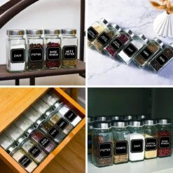 Soothe 48 Glazen Kruidenpotjes Set Met 2 Soorten Strooideksels – Kruidenstrooier – Compleet Pakket Incl Kruidenpotjes Stickers, Krijtstift En Accessoires 20 Soothe 48 Glazen Kruidenpotjes Set Met 2 Soorten Strooideksels – Kruidenstrooier – Compleet Pakket Incl Kruidenpotjes Stickers, Krijtstift En Accessoires -Huishoudelijke Winkel 1200x1200 384