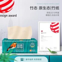 BAMTIME Bamboo Tissues Doos 4-laags Tissues / 90pcs 16box -karton -Huishoudelijke Winkel 1200x1200 425