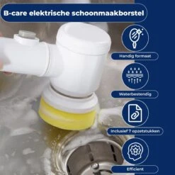 B-care Magic Brush - Elektrische Multifunctionele Schoonmaakborstel - 7 Opzetstukken - Wasborstel - Poetsmachine - Schrobborstel - Handborstel - Werkborstel - Schrobber - Boorborstel - Reinigingsborstel 16 B-care Magic Brush - Elektrische Multifunctionele Schoonmaakborstel - 7 Opzetstukken - Wasborstel - Poetsmachine - Schrobborstel - Handborstel - Werkborstel - Schrobber - Boorborstel - Reinigingsborstel -Huishoudelijke Winkel 1200x1200 441