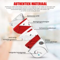 TibaGoods Magnetische Raamwisser Voor Dubbelglas - Ruitenreiniger - Ramenwasser - Magneet Ruitenwisser -Huishoudelijke Winkel 1200x1200 490