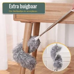 Livv Goods Telescopische Plumeau Set Met Telescoopsteel - 5 In 1 - Tot 250 Cm Uitschuifbaar - Duster - Stoffer -Huishoudelijke Winkel 1200x1200 494