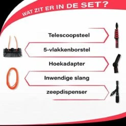 Aquascopic - Telescoopsteel Set Met Borstel - 7,2 Meter -Huishoudelijke Winkel 1200x1200 516