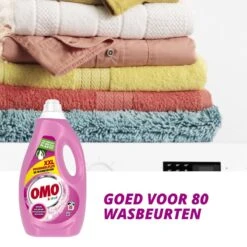 Omo Kleur Vloeibaar Wasmiddel - 80 Wasbeurten - Voordeelverpakking -Huishoudelijke Winkel 1200x1200 52