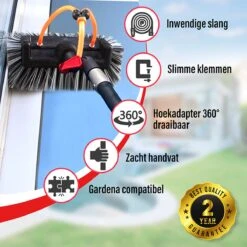 Aquacopic - Telescoopsteel Set Met Borstel - 11 Meter -Huishoudelijke Winkel 1200x1200 527