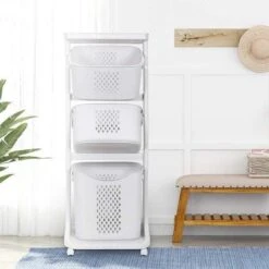 Sens Design Wassorteerder – Wasmand Met 3 Vakken - Op Wieltjes -Huishoudelijke Winkel 1200x1200 565