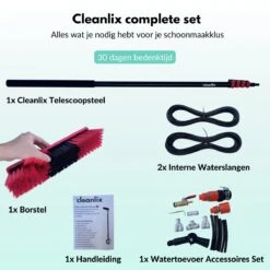 Cleanlix Telescoopsteel Met Borstel - Met Waterdoorvoer - Telescopische Wasborstel - Ramenwassen - Uitschuifbaar Tot 9 Meter 17 Cleanlix Telescoopsteel Met Borstel - Met Waterdoorvoer - Telescopische Wasborstel - Ramenwassen - Uitschuifbaar Tot 9 Meter -Huishoudelijke Winkel 1200x1200 611