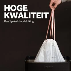 BagFitter Roze C 40L Tot 50L Vuilniszak Met Trekband Van 100% Gerecycled Plastic - 77cm X 57cm - 30 Stuks - 40-50 Liter - Vuilniszakken - Afvalzakken - Prullenbakzakken Geschikt Voor O.a. Homra Fonix En StangVollby Nausta -Huishoudelijke Winkel 1200x1200 624