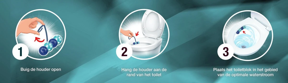 Witte Reus Kracht Actief Toiletblok - Oceaan - WC Blokjes Voordeelverpakking - 10 Stuks 8 Witte Reus Kracht Actief Toiletblok - Oceaan - WC Blokjes Voordeelverpakking - 10 Stuks - Afbeelding 6
