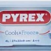 Pyrex Cook & Freeze Ovenschaal 4 L - 27 X 22 X 9 Cm -Huishoudelijke Winkel 1200x403