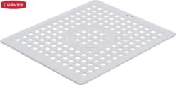 Nieuwe uitgaven 15 Curver Gootsteenmat Rechthoekig - 26x32x1 Cm - Wit