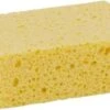 Merkloos 3x Viscose Spons Geel 14 X 11 X 3,5 Cm - Biologisch Afbreekbare Sponzen - Schoonmaak / Keukenartikelen -Huishoudelijke Winkel 1200x600
