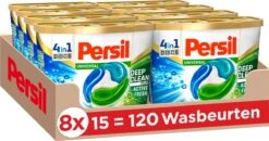 Persil® Persil 4in1 Discs Universal Wascapsules - Wasmiddel Capsules - Voordeelverpakking - 8 X 15 Wasbeurten