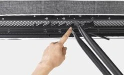 Brabantia Strijkplank C - Met Stoomunithouder - 124 X 45 Cm - Denim Black -Huishoudelijke Winkel 1200x731 2