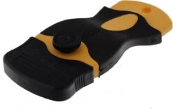 Scanpart Kookplaat Schraper - Schraapijzer - Radeermes - Voor Alle Glazen Kookplaten - Zoals Keramische Inductie En Halogeen Kookplaten - Kunststof - Vervangbaar Mesje - Krasvrij -Huishoudelijke Winkel 1200x756