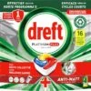 Dreft Platinum Plus All In One - Vaatwastabletten - Citroen - Voordeelverpakking 5 X 16 Stuks -Huishoudelijke Winkel 1200x767