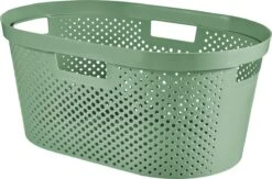 Curver Infinity Recycled Dots Wasmand - 40L - 2 Stuks - Groen -Huishoudelijke Winkel 1200x792