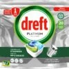 Dreft Platinum All In One - Vaatwascapsules - Original - Voordeelverpakking 5 X 20 Capsules 1 Dreft Platinum All In One - Vaatwascapsules - Original - Voordeelverpakking 5 X 20 Capsules -Huishoudelijke Winkel 1200x852 1