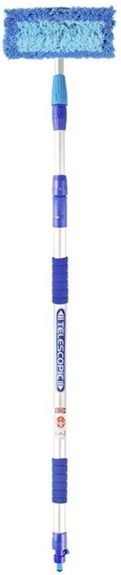 PROPLUS Pro Plus Wasborstel - Heavy Duty - Telescopische Steel - Uitschuifbaar Tot 3 Meter -Huishoudelijke Winkel 254x1200