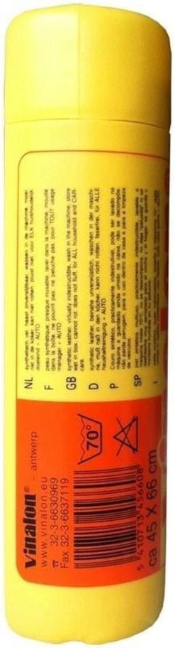 Vinalon Zeemvel Glad - 45 X 33cm. -Huishoudelijke Winkel 325x1200