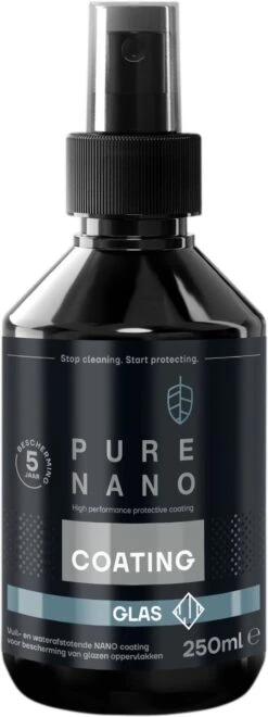 PURE NANO Glas - Nano Coating Voor 5 Jaar Heldere Ramen Met Minder Schoonmaakwerk - 250 Ml -Huishoudelijke Winkel 449x1200 1