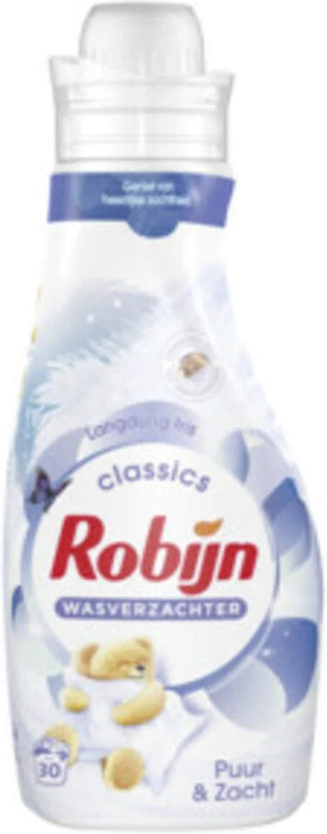 Robijn Puur & Zacht Wasverzachter - 8 X 30 Wasbeurten - Voordeelverpakking 5 Robijn Puur & Zacht Wasverzachter - 8 X 30 Wasbeurten - Voordeelverpakking - Afbeelding 3